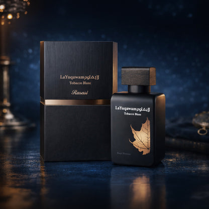Rasasi La Yuqawam Tobacco Blaze — The Smoky Leather-Tobacco Drydown Most Brands Charge $200+ For.